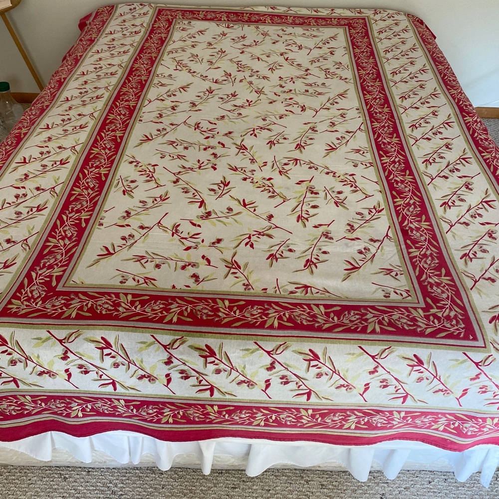 100% cotton bed cover